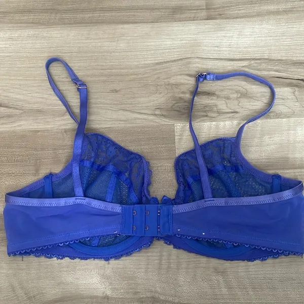 Savage x fenty unlined blue bra - Image 2