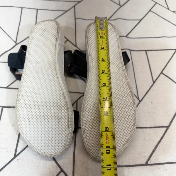 MIA Platform Sandals Size 10 Black Ankle Strap Flatform Sporty Summer Shoes‎ - Image 9