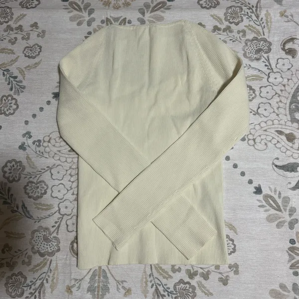 Mango Creamy long sleeve top - Image 3