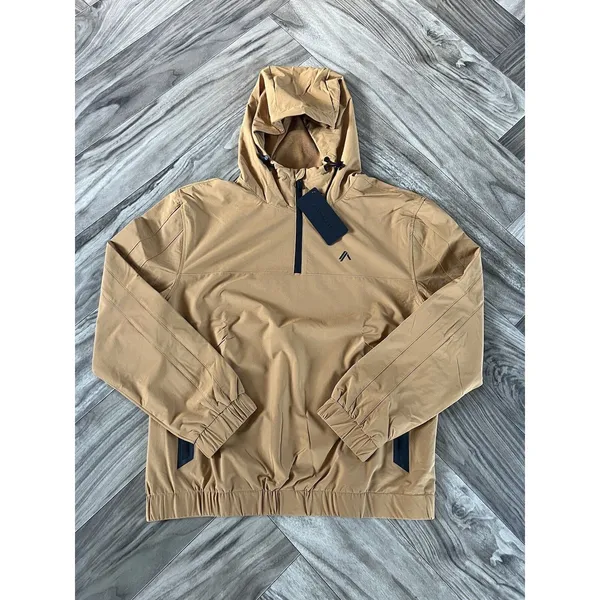 ALPHALETE Women’s EXP Tech Windbreaker- Chestnut, Size XS - Image 2