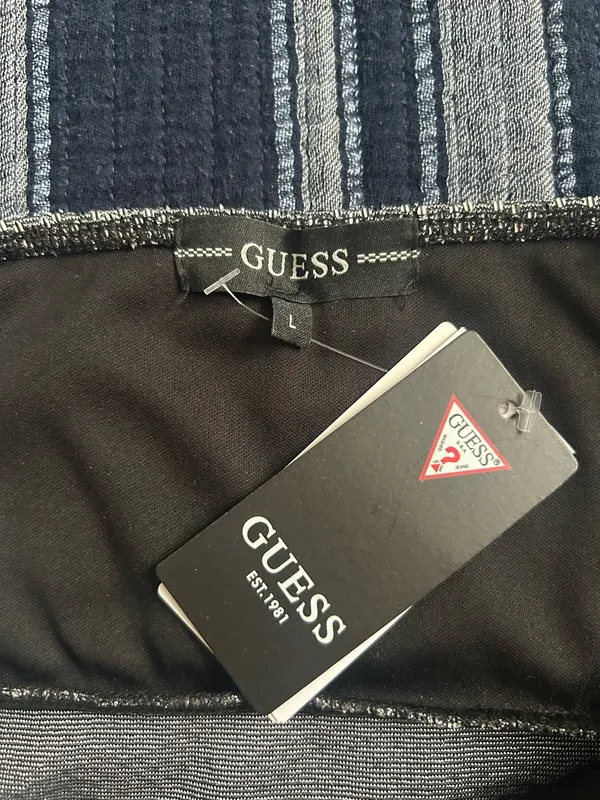 GUESS Women's Sequin Mini Dress - Size L - Image 3