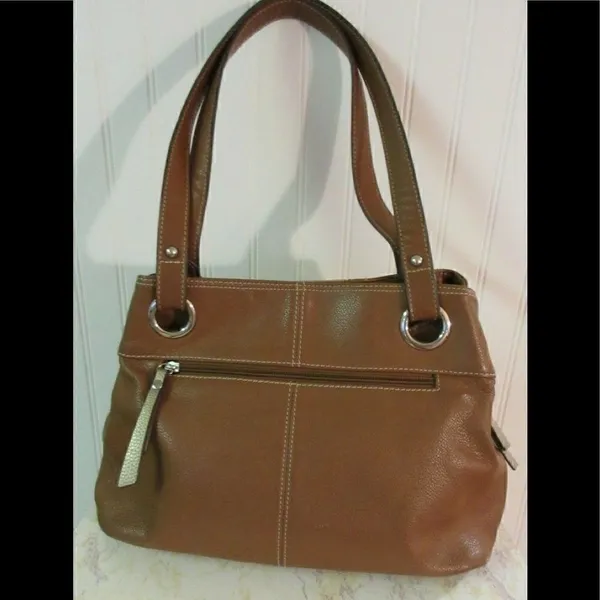 Tignanello shoulder bag brown & tan Brown - Image 2