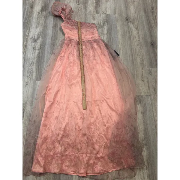 Lulus Decadent Dreamer‎ Pink Floral Backless One-Shoulder Maxi Dress Size Medium - Image 8