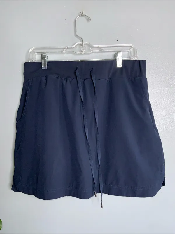 Westbound Navy Pull‑Tie Skort With Pockets Large - Image 2