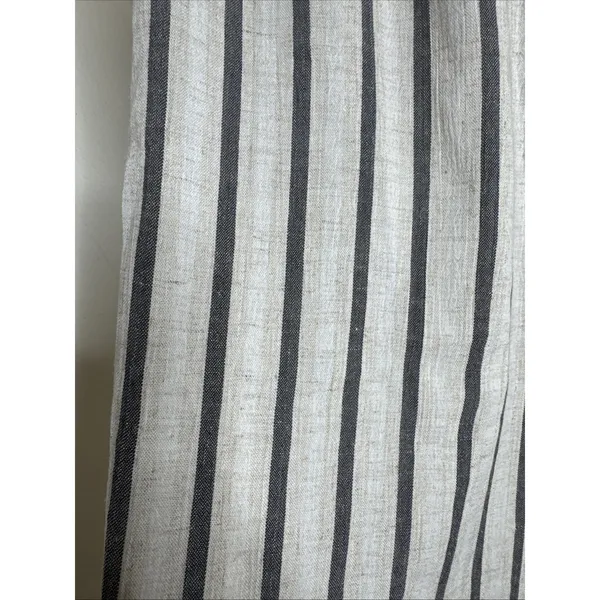 Vintage Cristina’s Women’s Sz L Striped Pants- Coastal Fisherman Flax Blend NWT - Image 6