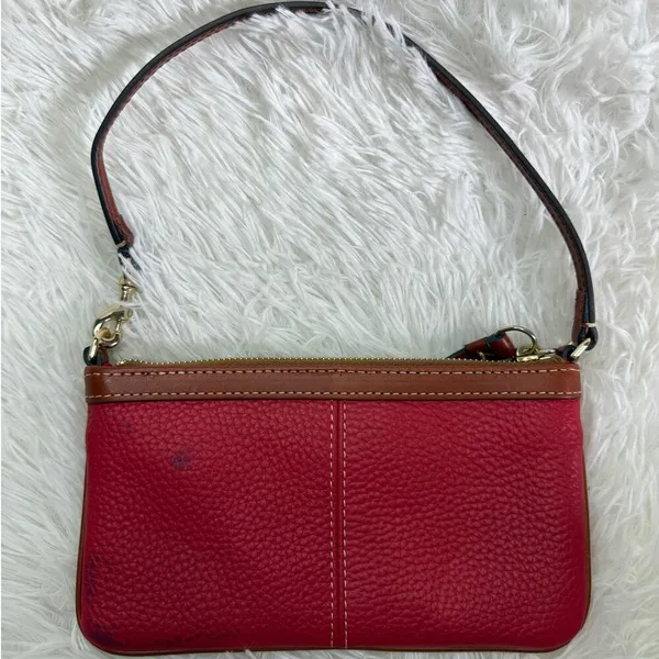 DOONEY & BOURKE Red Mini Purse / Wristlet - Image 2