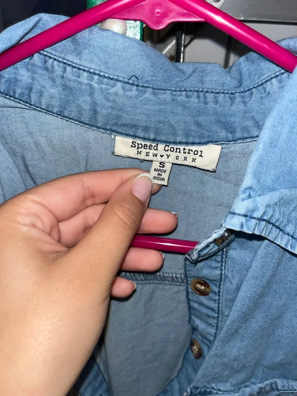 Speed Control Denim Dress - Image 2