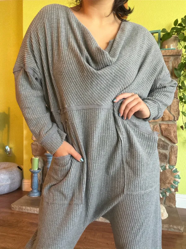 Free People Kickback Fall Jumpsuit  - Image 2