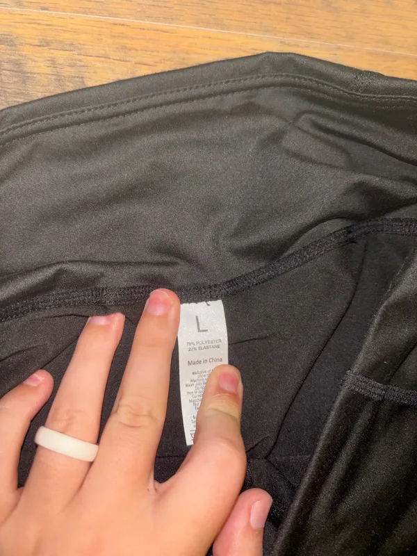 Black leggings Size L - Image 2