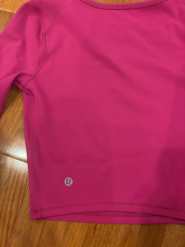 raspberry Lululemon long sleeve - Image 3