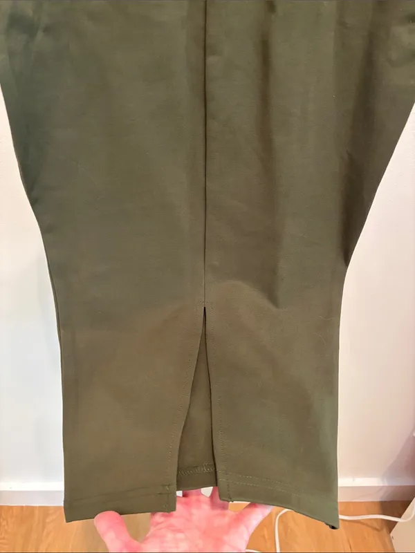 Revolve Strapless Dress Olive Green Bodycon NWT Size XXS - Image 5