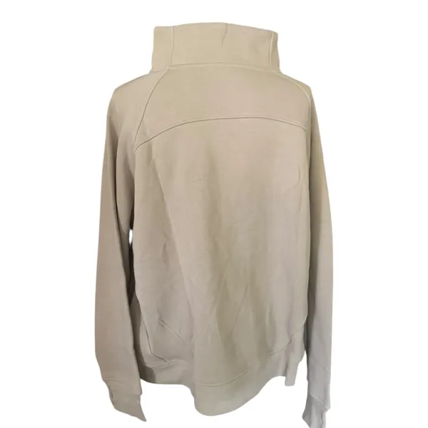 Danskin Mock Neck Mixed Rib Half Zip Pullover Jacket Size 2X - Image 3