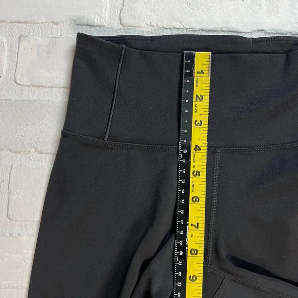The North Face Biker Shorts‎ Womens Small Black High Rise Pockets Athletic Gym S - Image 9
