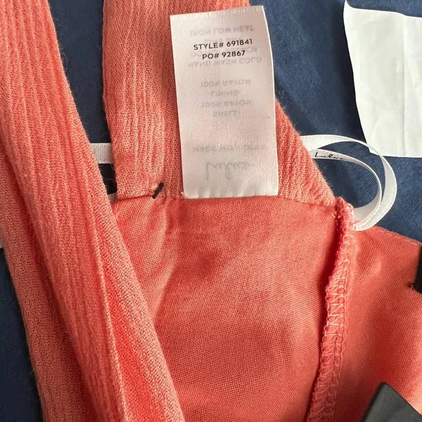Lulus Coral‎ Tie Bralette Halter Top Size Medium - Image 11
