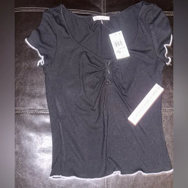 Macy's crave fame sweetheart neckline top - Image 2