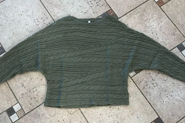 NEW Women Cable Knit Batwing Sweater - Image 7
