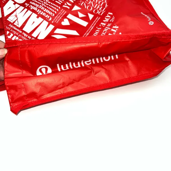 Lululemon Athletica Vibrant Red Carryall - Image 4