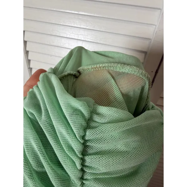 Free People intimately fp under it all long sleeve bodysuit NWT green - Image 10