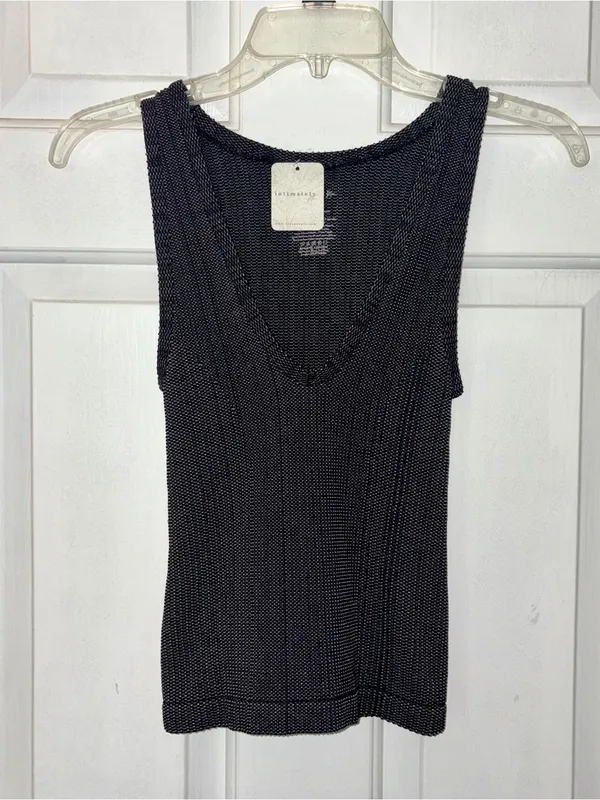 NWT Free People Intimately Clean Slate Tank in Black - Image 3
