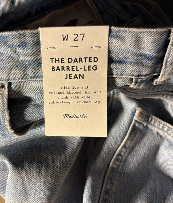 Madewell Barrel Jeans - Image 6
