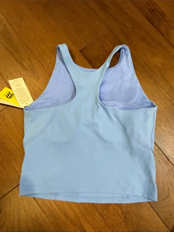 All in Motion Super Flex High Neck Blue Athletic Tank Top Large NWT - C30-140 - Image 4