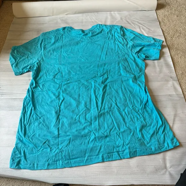 Riptide TV Graphic T-Shirt Bella Canvas Unisex 2XL Turquoise Retro Tee - Image 4