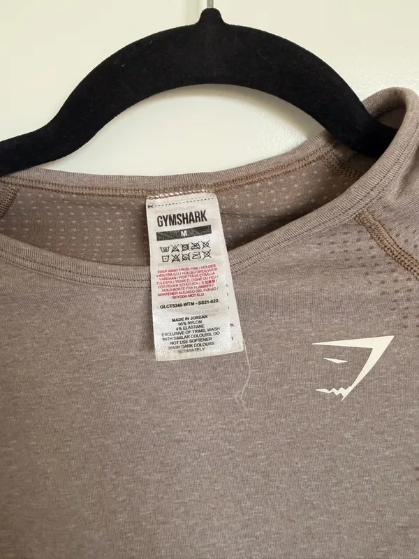 Gymshark Vital Seamless Long Sleeve Crop M - Image 3