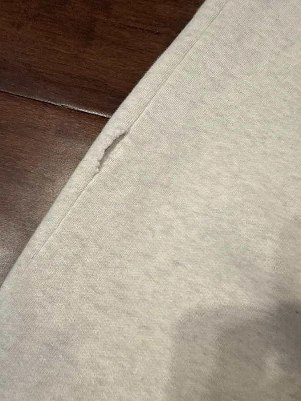 Baggy Sweatpants Gray Size XS - Image 4