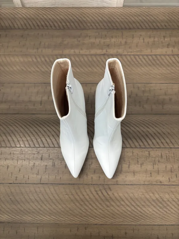 SHEIN Leather Booties - Image 4