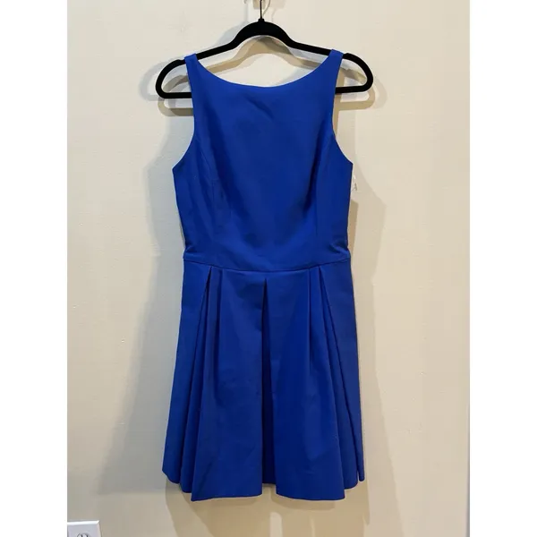 Polo Ralph Lauren Blue Fit & Flare Sleeveless Babette Dress $245 Size 6 - Image 2