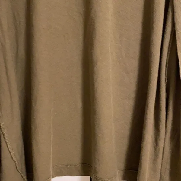 J Crew Factory Army Green Open Cardigan Top - Image 4