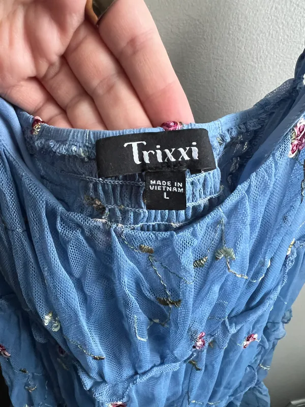 Trixxi Floral Dress - Image 5