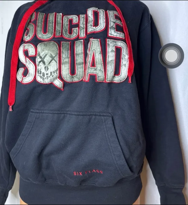 Suicide squad hoodie Black - Image 2