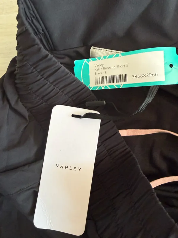 Varley Kallin Running Short 3” Black Large NWT STITCH FIX - Image 8