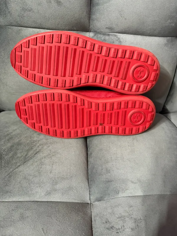 Under Armour SMGX men Size 9 Used All Red Sneakers - Image 5
