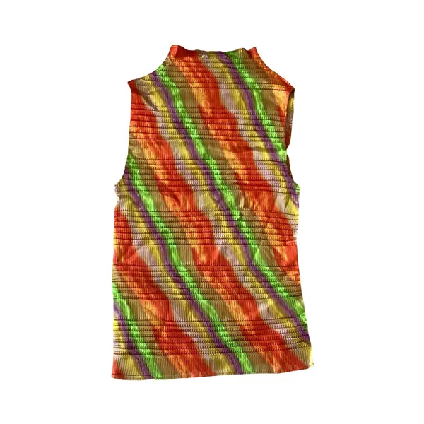 Nicola Crinkled Multicolored Top Multiple - Image 6