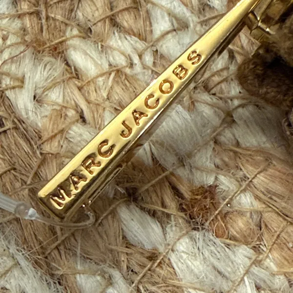 Marc‎ Jacobs Quilted Metallic Bronze Leather Zip Around Continental Wallet - Image 3