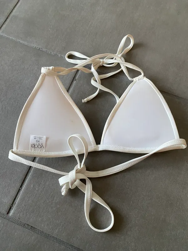 Bikini Top White Size XS - Image 2
