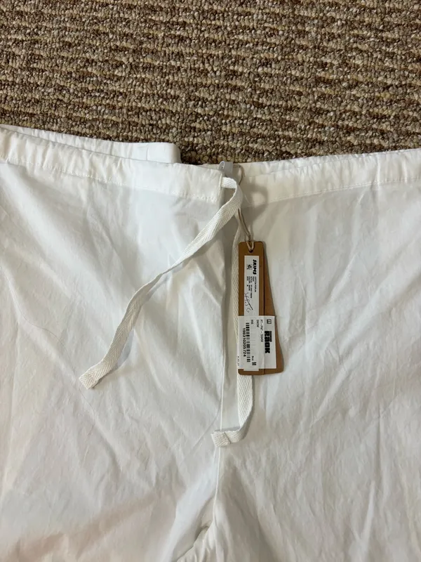 SKIMS White Linen Pants - Image 3