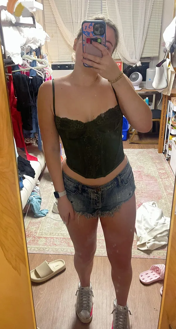 Forever 21 Lace Corset Top - Image 2