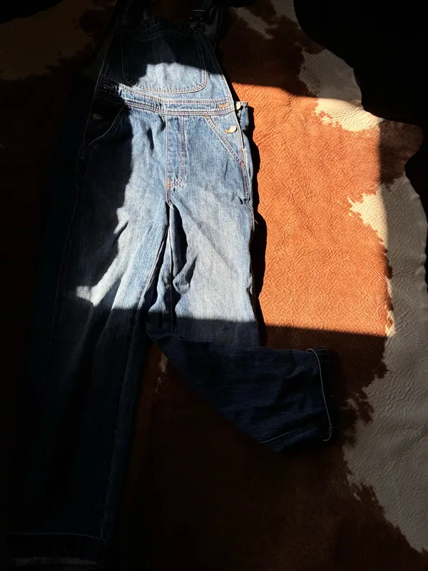 Madewell Jean overalls size XXS 100% Cotton - Image 4
