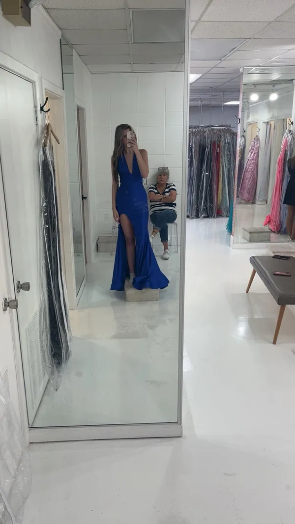 royal blue prom dress Size XS - Image 5