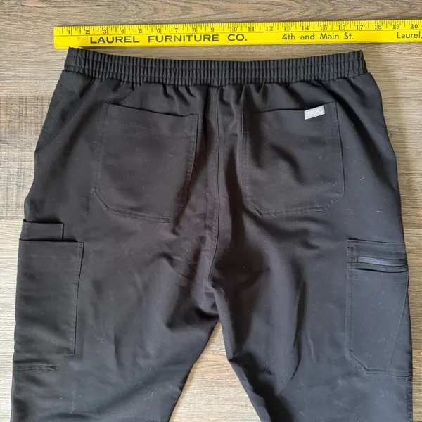 FIGS Technical Collection Black Scrub Pants - Image 6