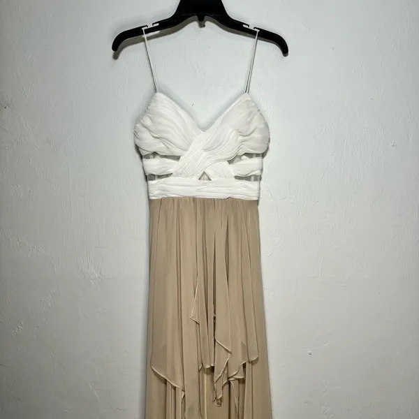 Adrianna Papell High Low Dress - Image 3