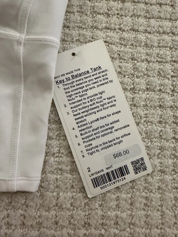 Lululemon Key to Balance Tank  - Image 5