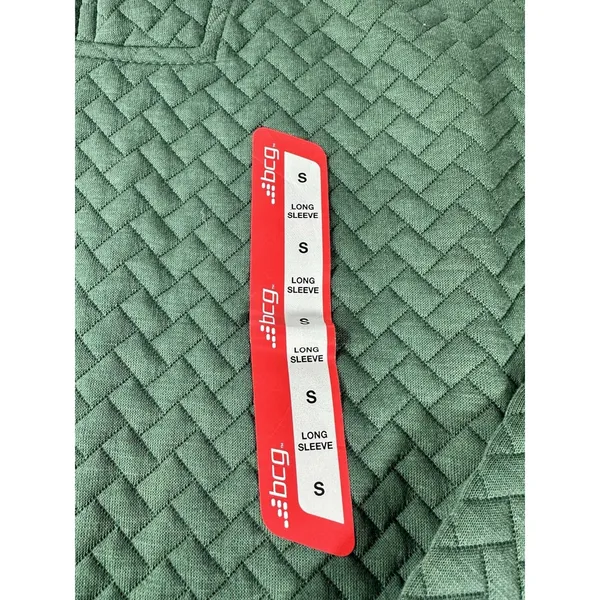 BCG Sycamore Green Quilted 1/4 Zip Pullover - NWT Size S - Image 2