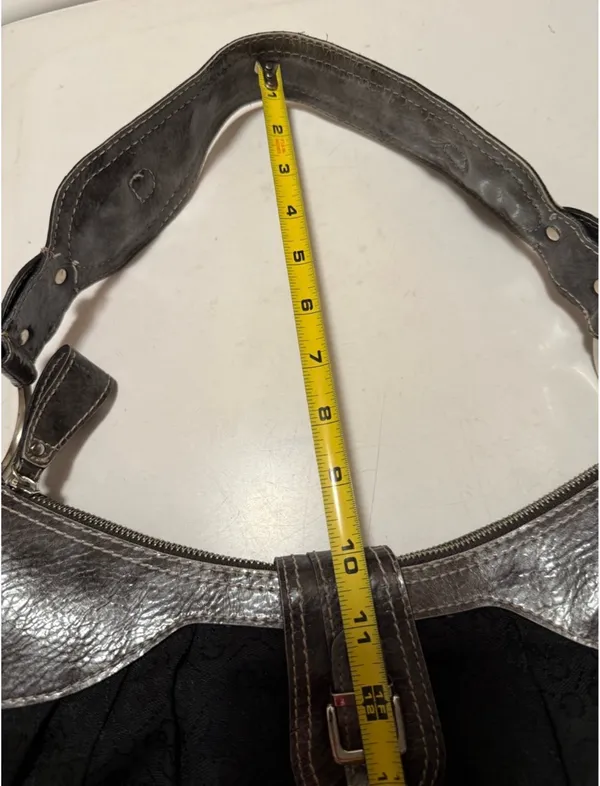 Y2K Guess Black Shoulder Bag Vintage - Image 15
