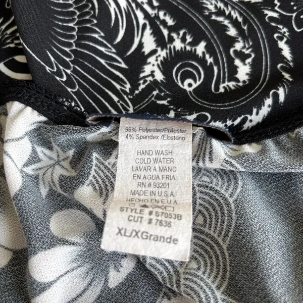 90s Vintage Rag Midi Skirt XL Floral Grunge Fairy Whimsigoth Y2K Ren Faire Beach - Image 11