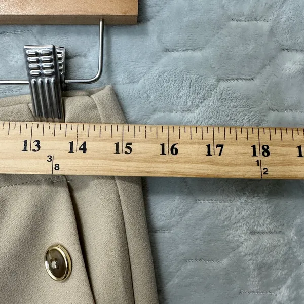 Jules‎ & Leopold Women Sailor Dress Pants Beige M Career Quiet Luxury Clean Girl - Image 7