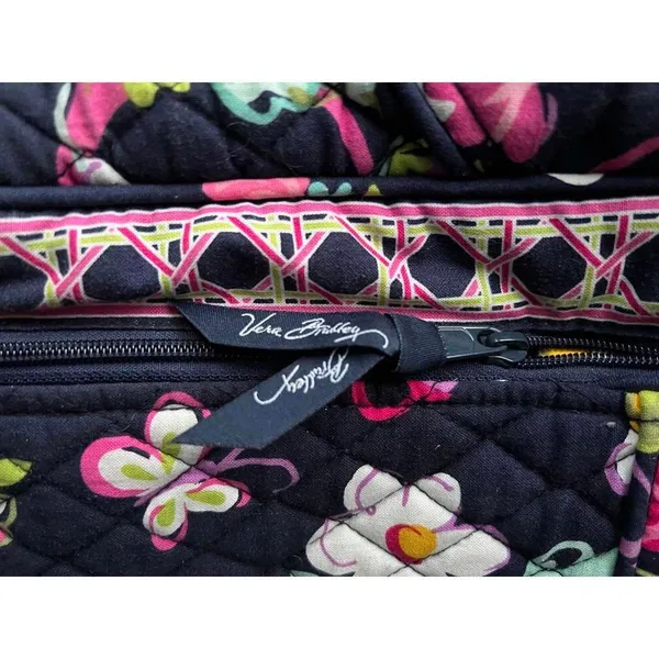 Vera Bradley Signature Floral Quilted Tote Bag - Image 3